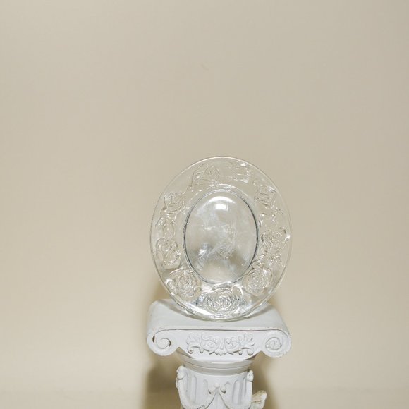 Rose Glass Oval Frame Mini - Picture 3 of 4